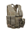 Rothco Kid's Tactical Cross Draw Paintball and Airsoft Vest - MultiCam