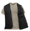 Rothco Lightweight Professional Concealed Carry Vest - Black