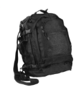 Rothco Move Out Tactical MOLLE Travel Backpack - Black